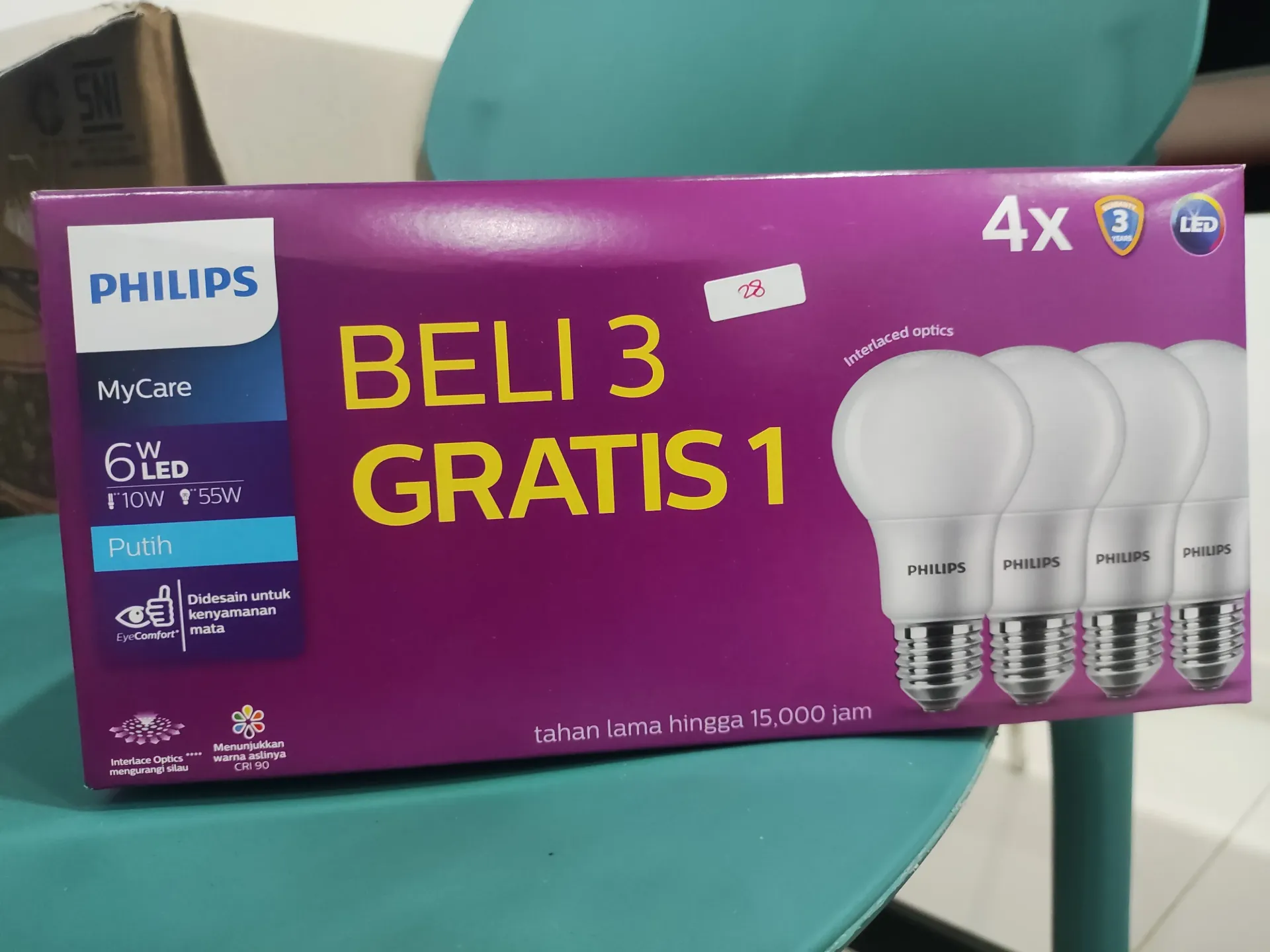 Philips Led My Care Paket 6W/3+1