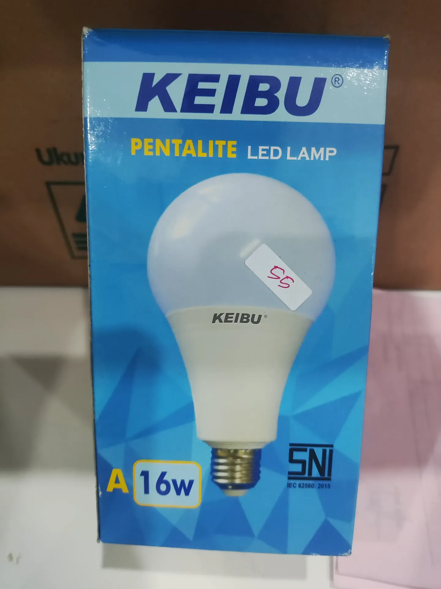 Keibu Led Pentalite 16W Putih / Kuning