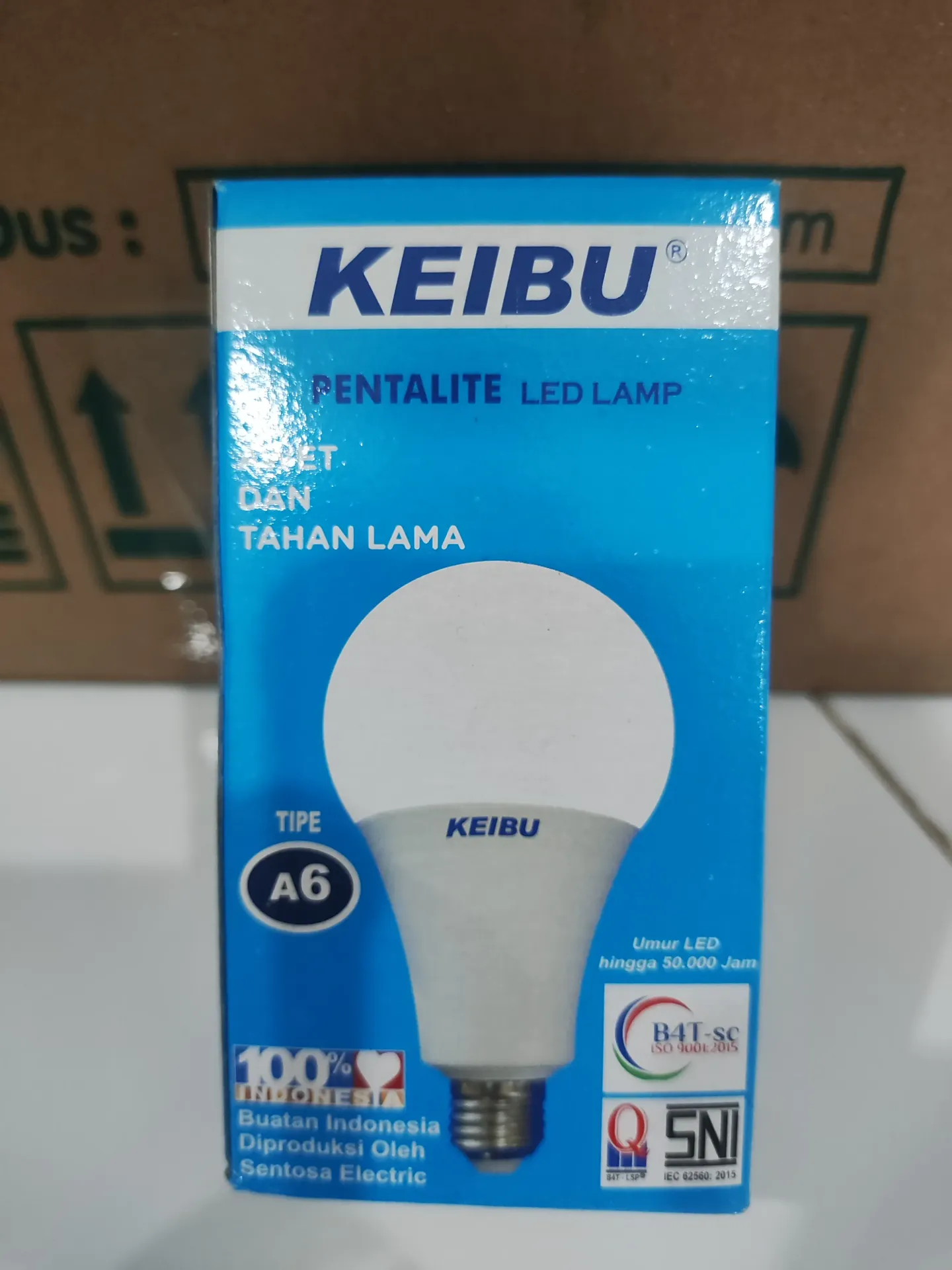 Keibu Led Pentalite 6W LT Putih / Kuning