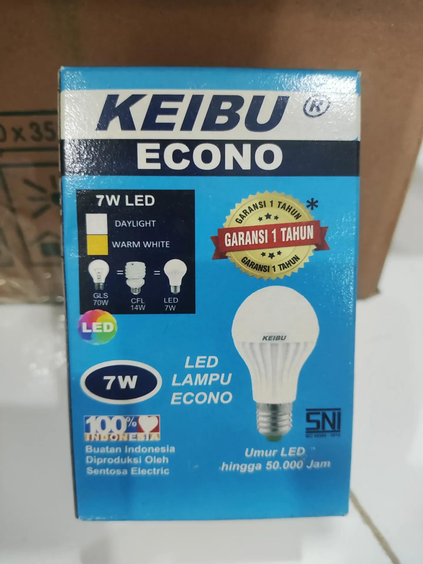 Keibu Econo Led 7W Putih