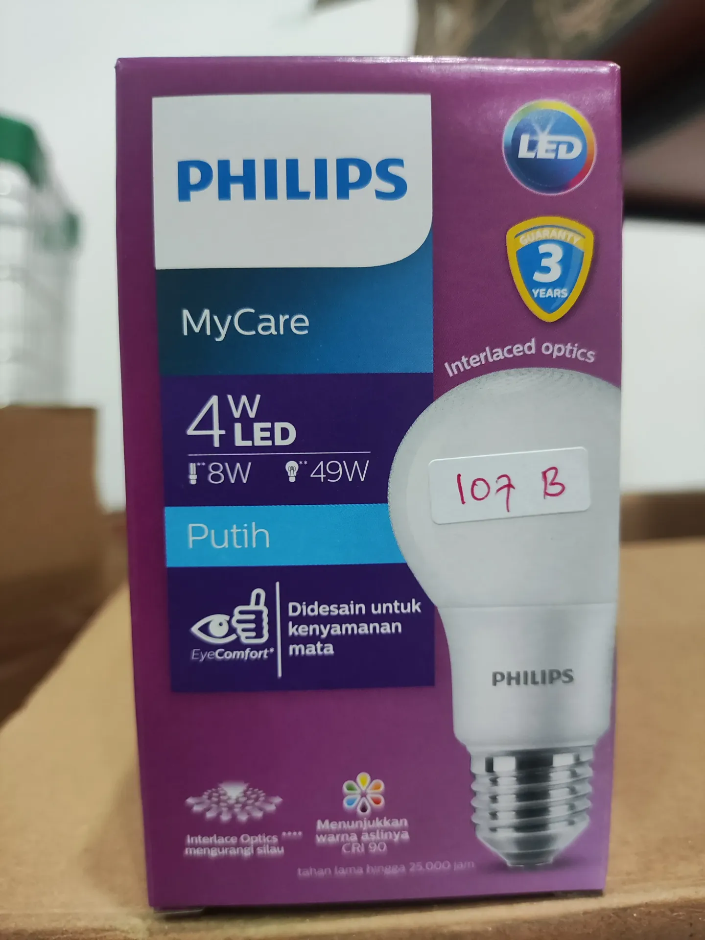 Philips Led My Care Putih Besar 4W