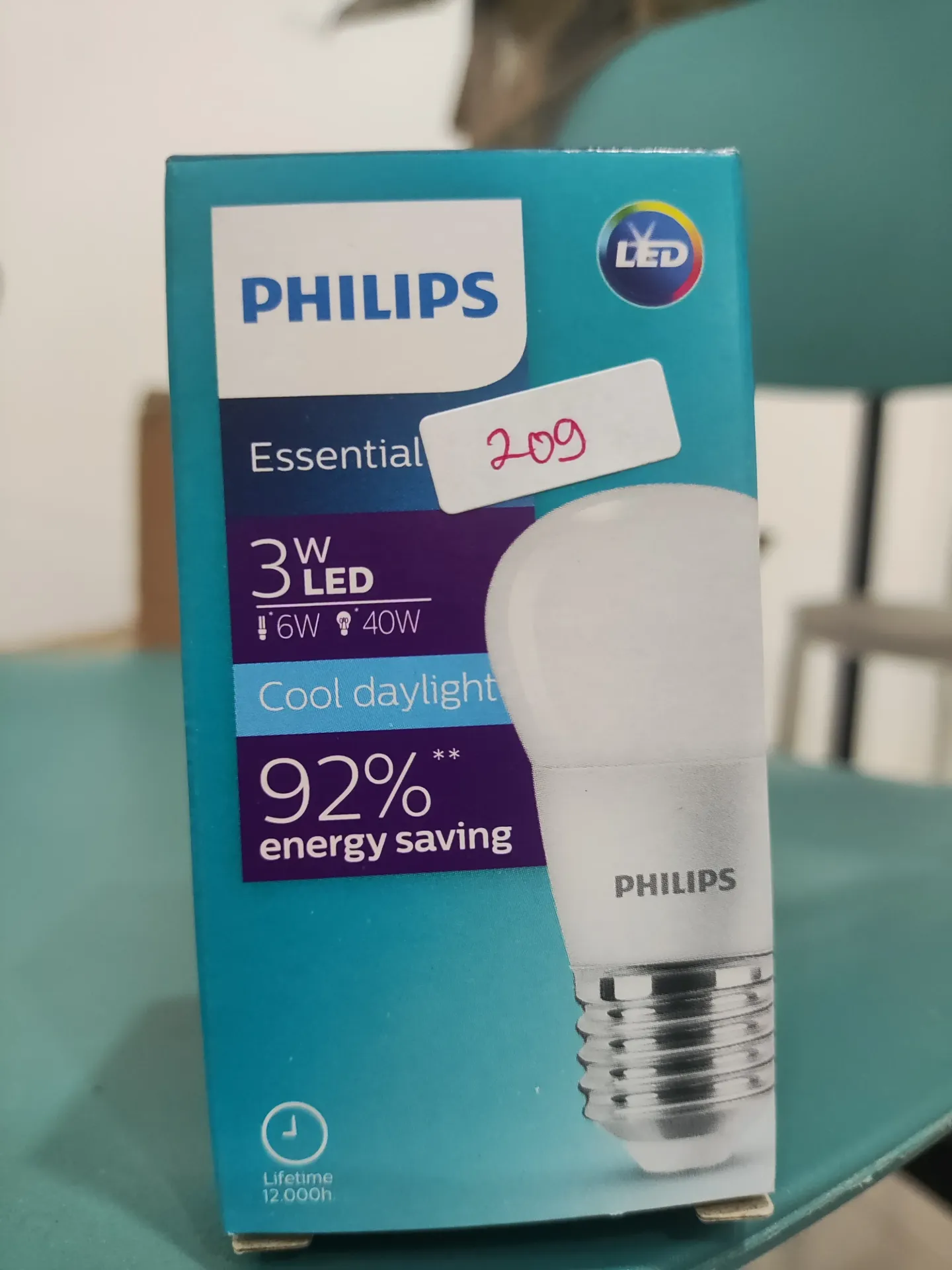 Philips Led Ess Putih 3W
