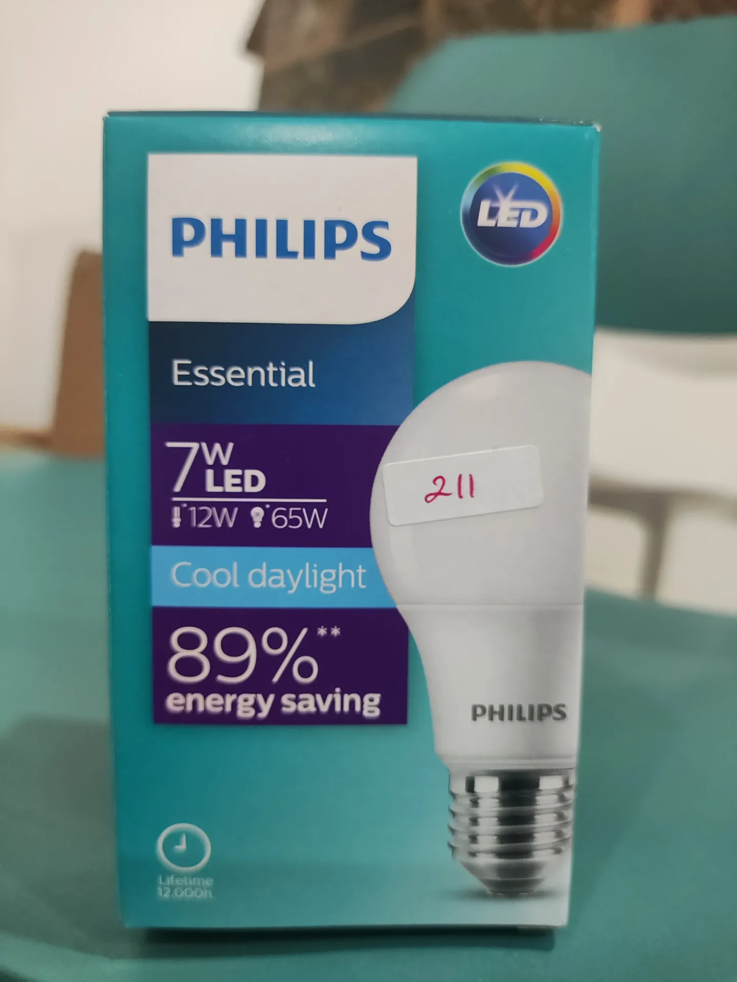 Philips Led Ess Putih LT 7W