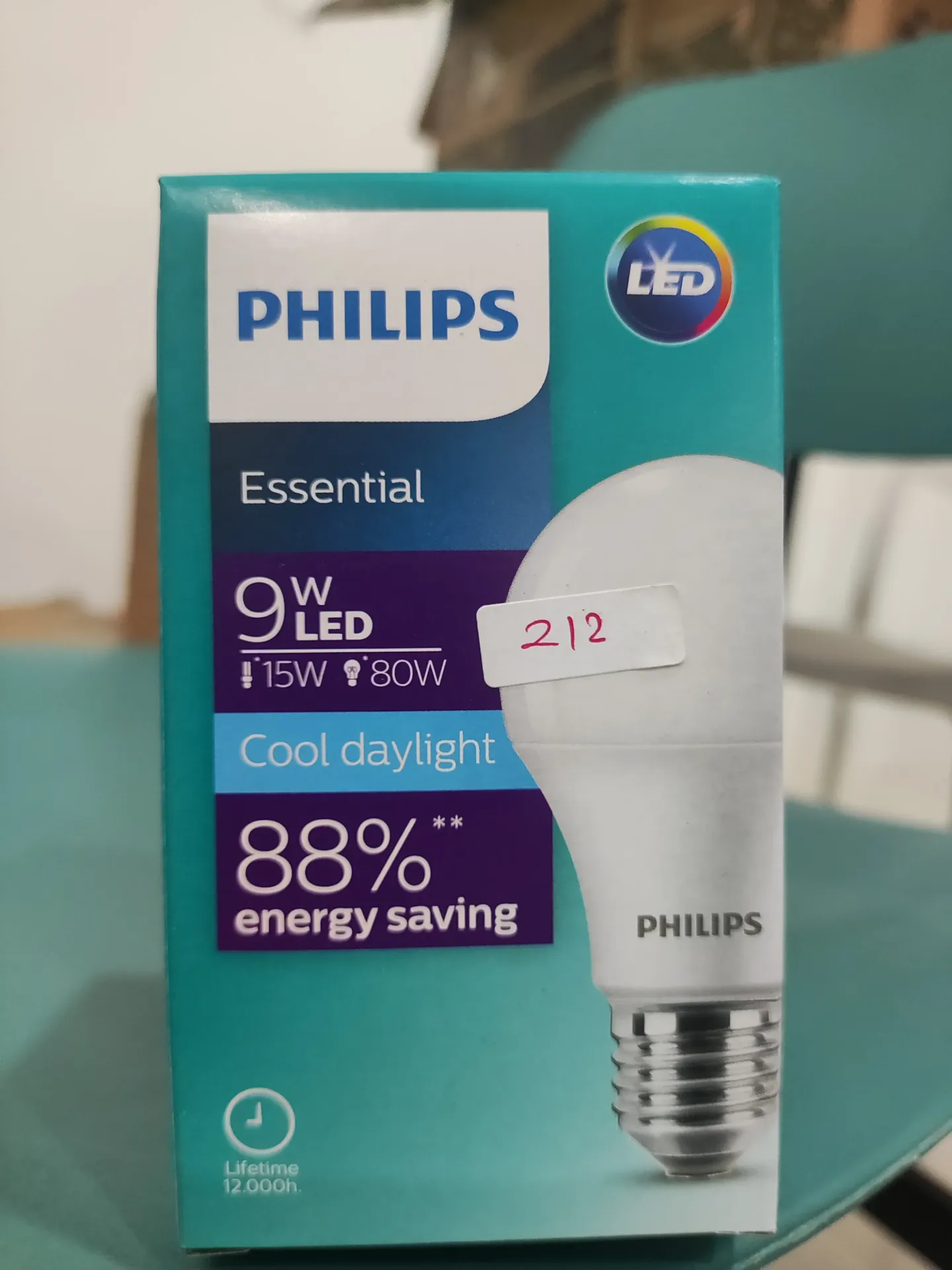 Philips Led Ess Putih LT 9W