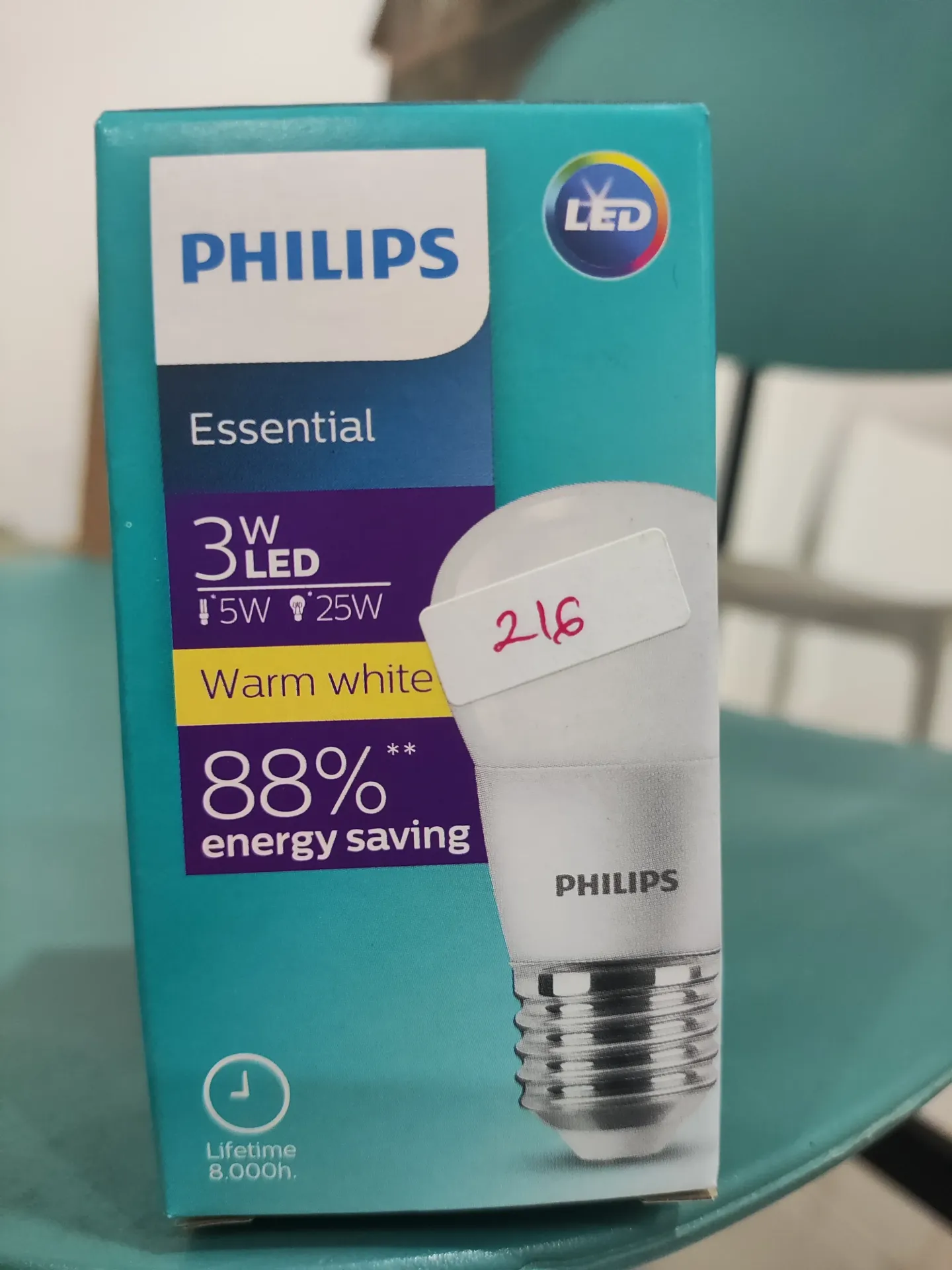 Philips Led Ess Kuning 3W