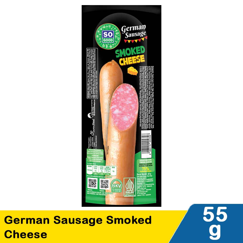 So Good Sosis Smoked Cheese 60GR