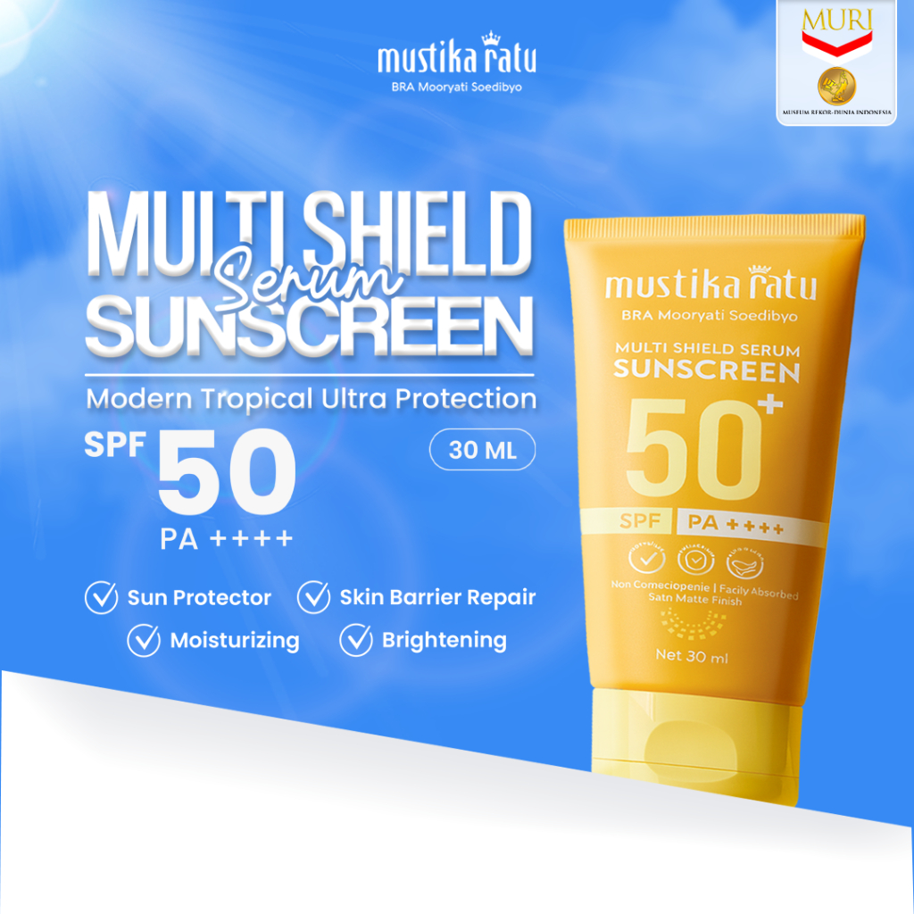 Mustika Ratu Sunscreen SPF 50+ PA++++ 30ML