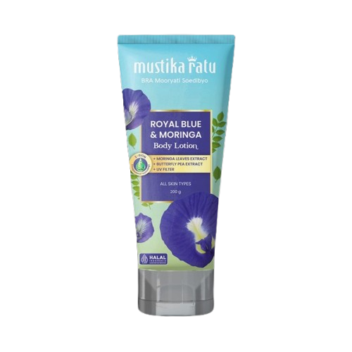 Mustika Ratu Royal Blue & Moringa Body Lotion 200GR