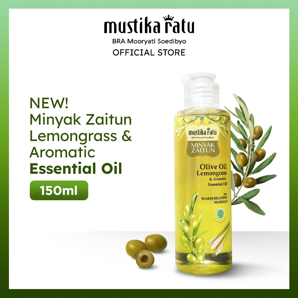 Mustika Ratu Minyak Zaitun Lemongrass 150ML