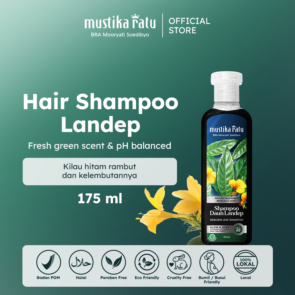 Mustika Ratu Shampoo Daun Landep 175ML