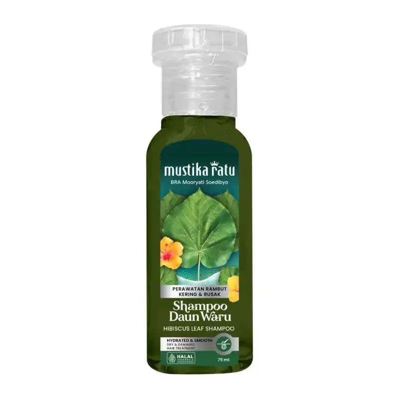 Mustika Ratu Shampoo Daun Waru 75ML