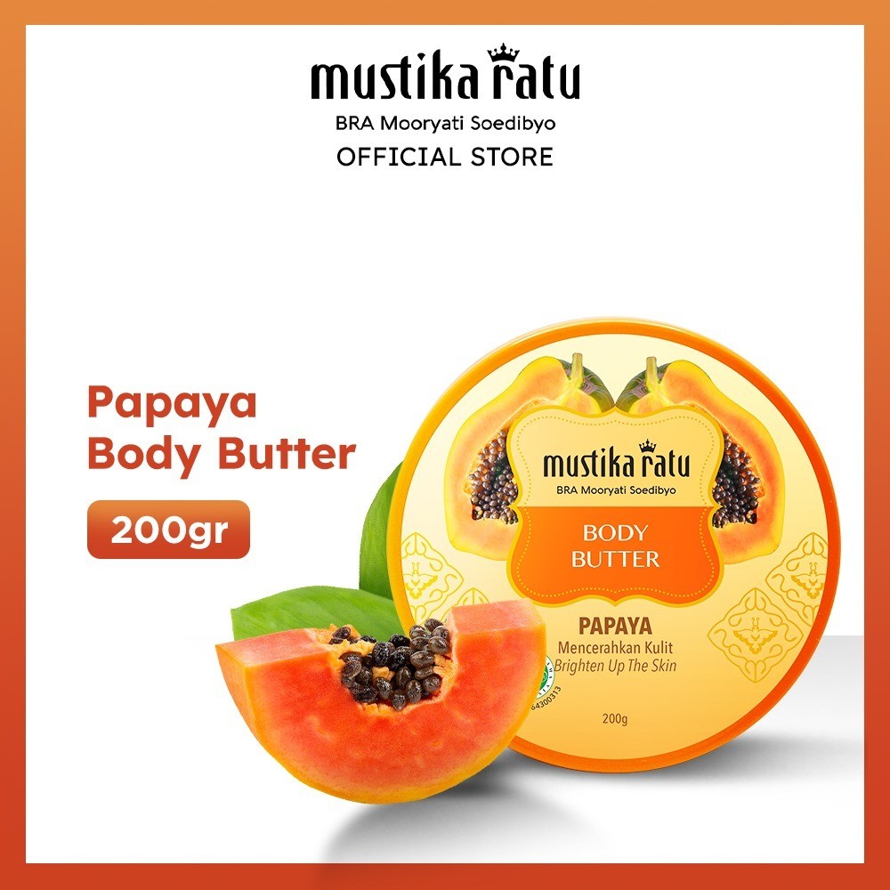 Mustika Ratu Body Butter Papaya 200GR