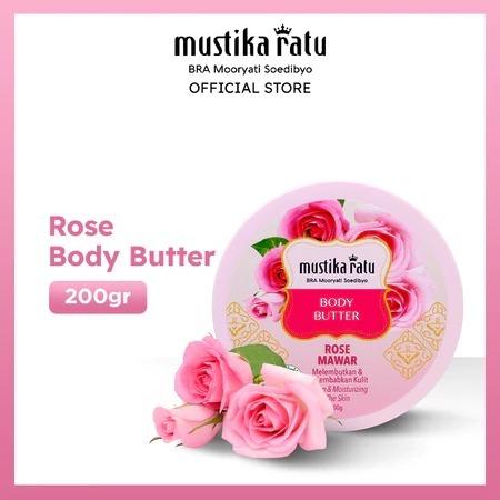 Mustika Ratu Body Butter Rose Mawar 200GR