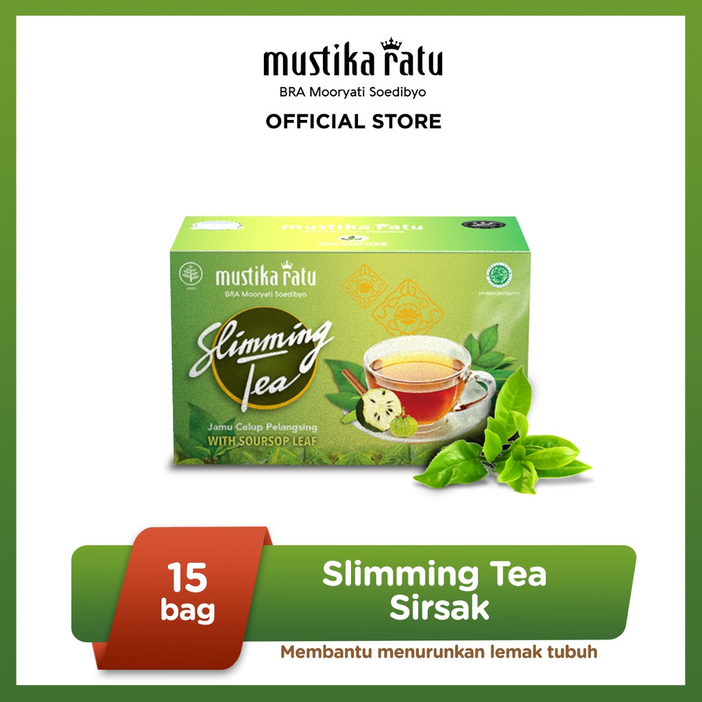 Mustika Ratu Slimming Tea With Soursop Leaf 15PCS