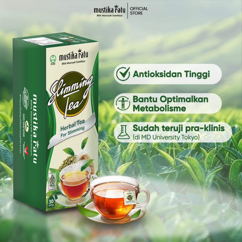 Mustika Ratu Slimming Tea 30PCS