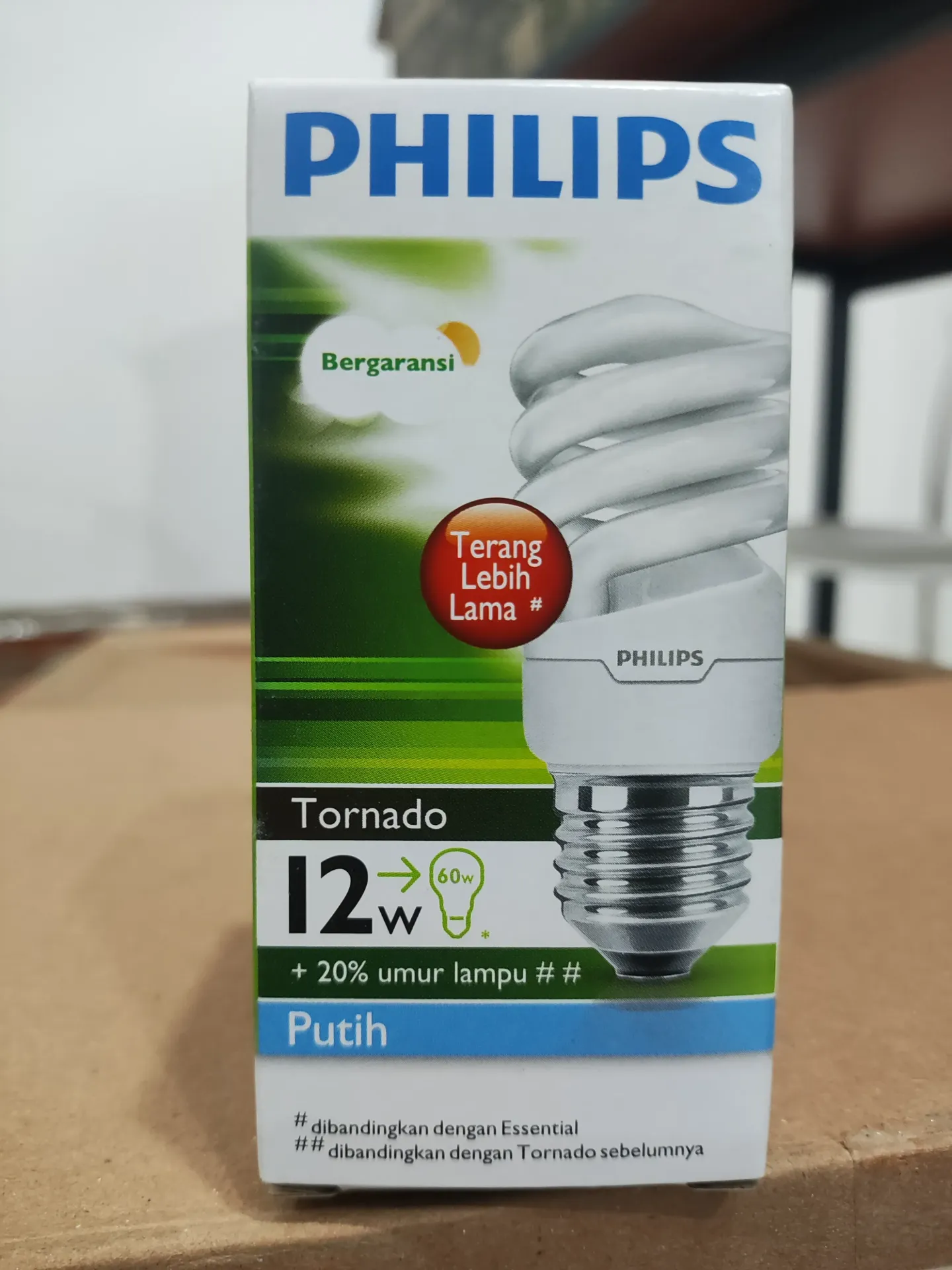 Philips Tornado 12W Putih