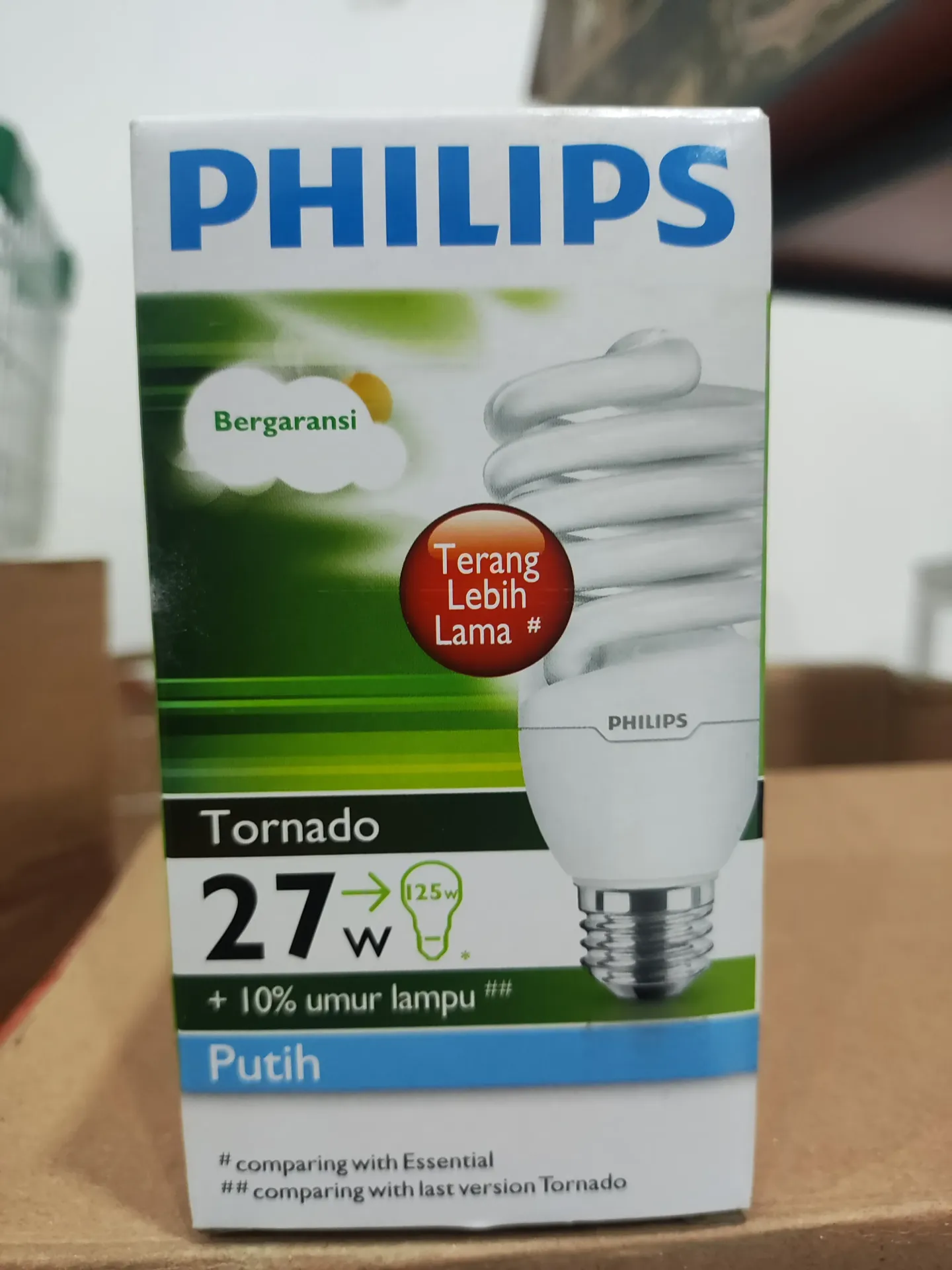 Philips Tornado 27W Putih