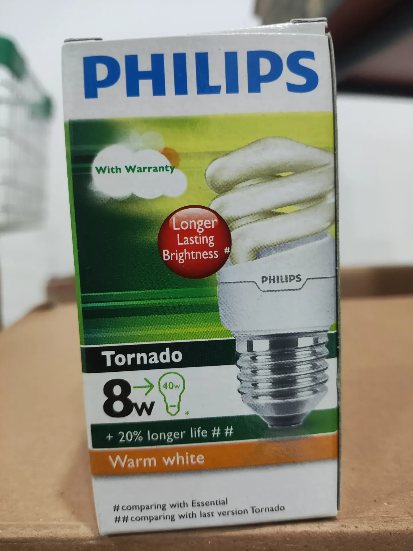 Philips Tornado 8W Kuning