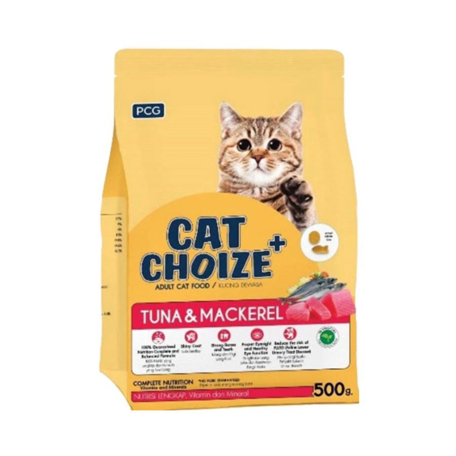 Cat Choize + Cat Food Tuna & Mackerel 500GR
