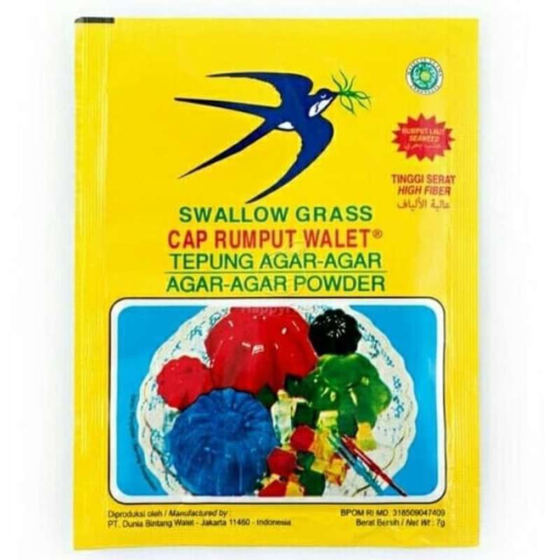 Swallow Gress Agar-Agar Putih 7GR