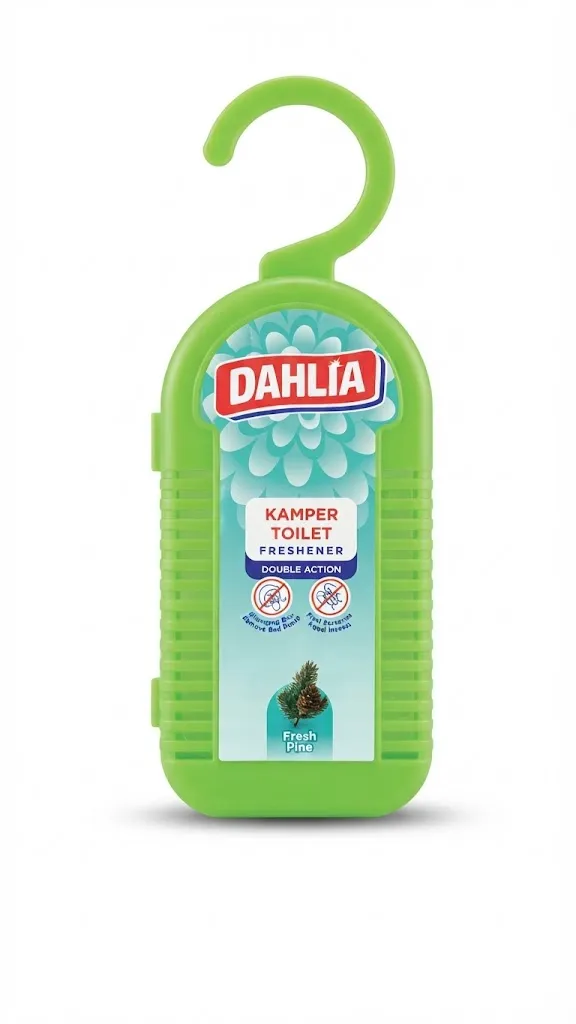 Dahlia Kamper Toilet Fresh Pine 48GR