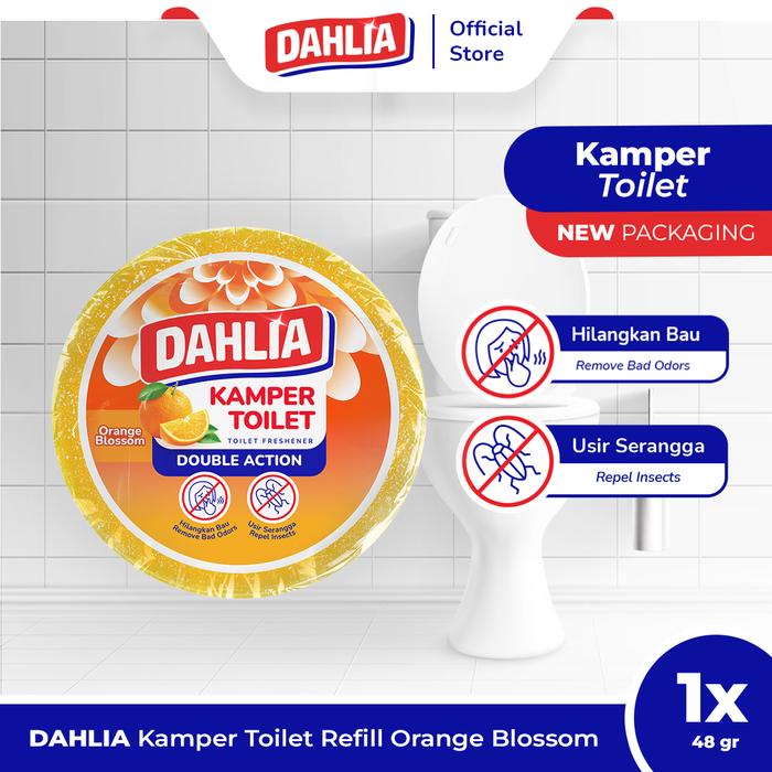 Dahlia Kamper Toilet Orange Blossom Refill 48GR