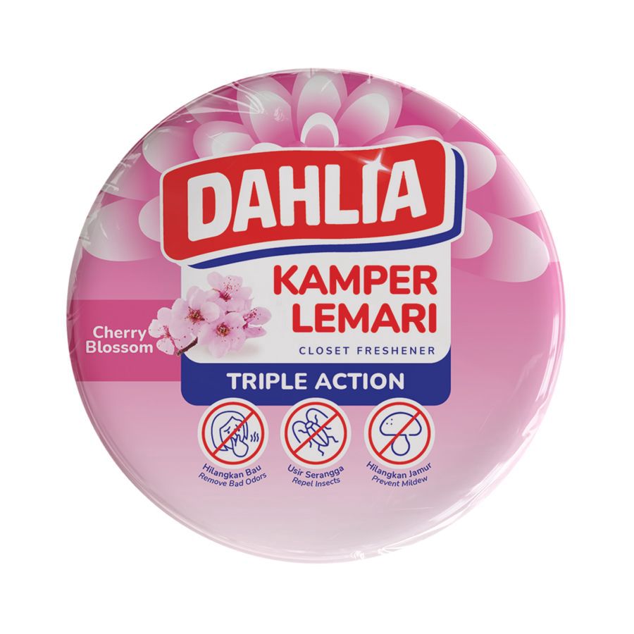 Dahlia Kamper Lemari Cherry Blossom Refill 80GR