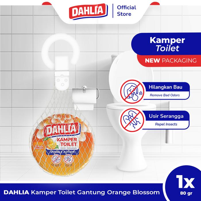 Dahlia Kamper Toilet Orange Blossom Gtg 80GR