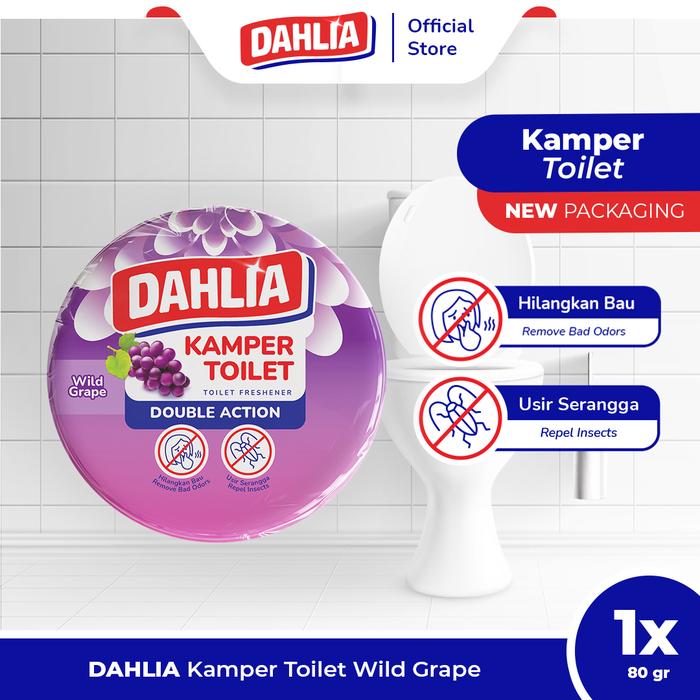 Dahlia Kamper Toilet Wild Grape Refill 80GR