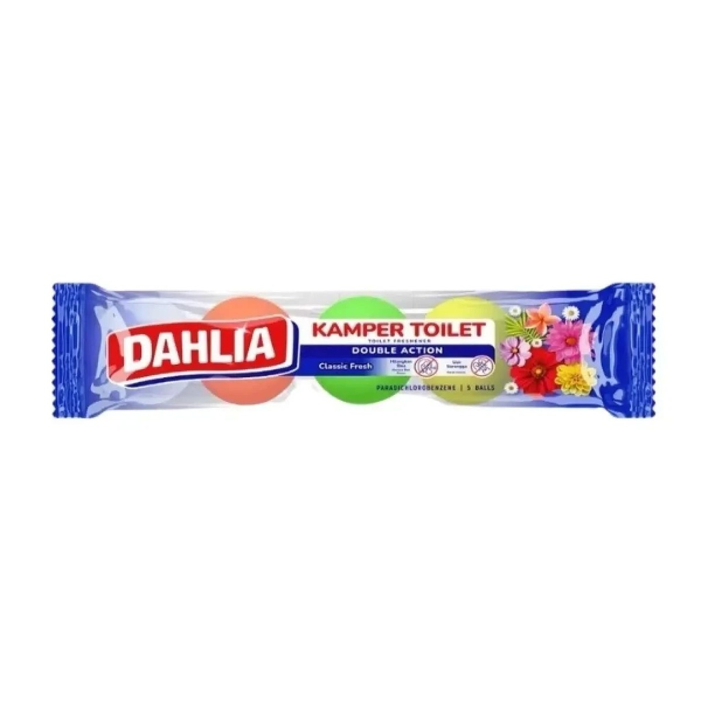 Dahlia Kamper Toilet Classic Fresh 5 Ball 200GR