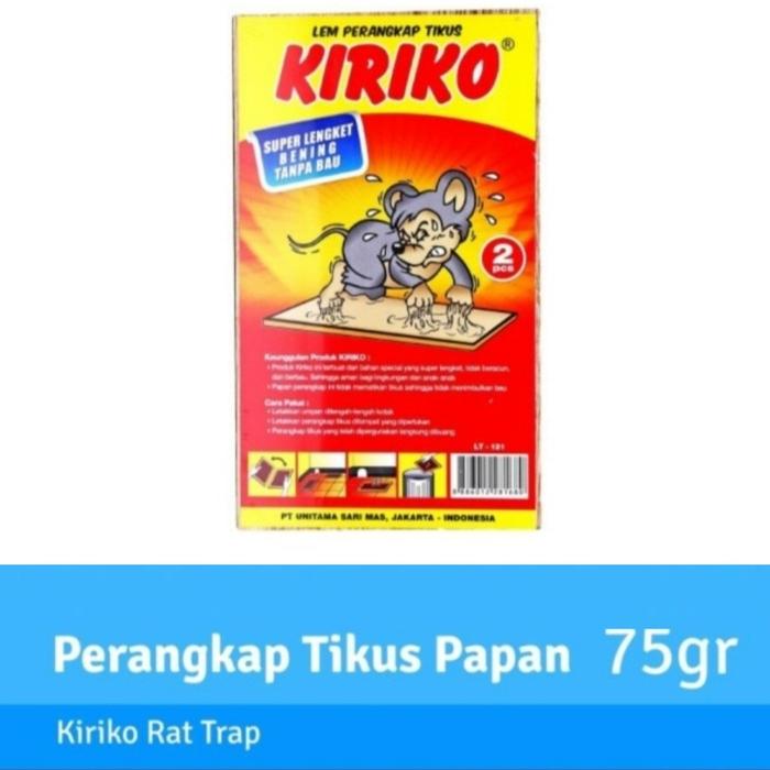 Kiriko Lem Perangkap Tikus Kayu