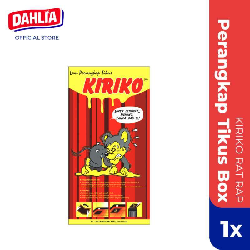 Kiriko Lem Perangkap Tikus Box