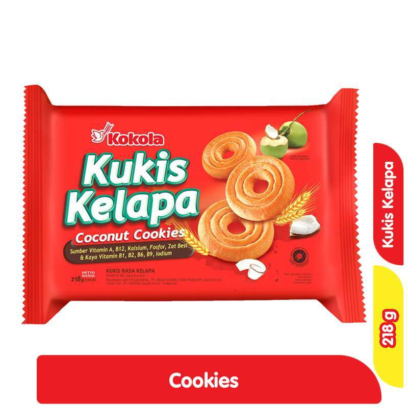 Kokola Kukis Kelapa 218GR