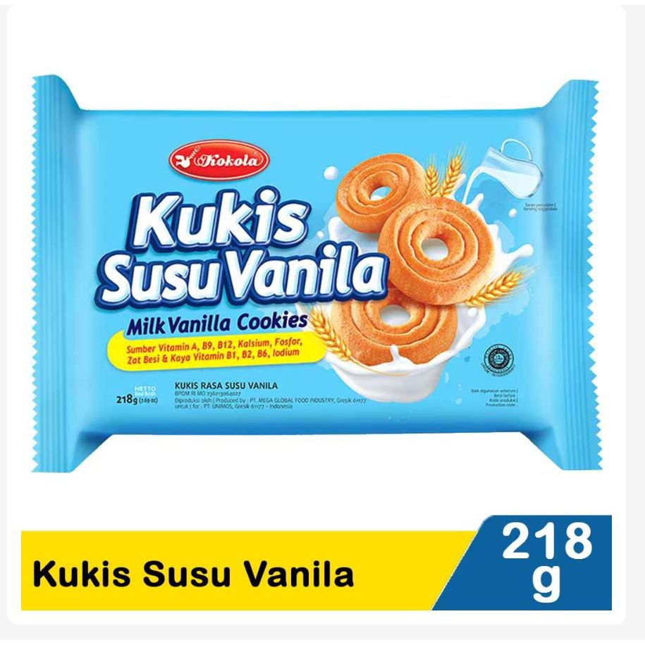 Kokola Kukis Susu Vanila 218GR