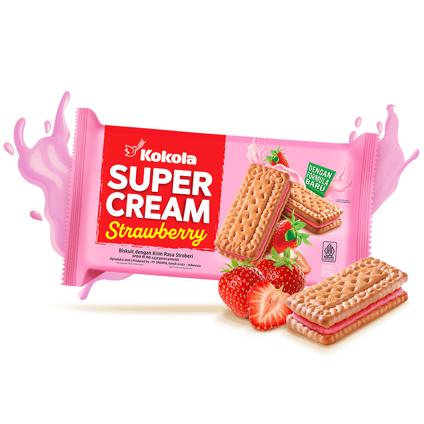 Kokola Super Cream Strawberry 180GR