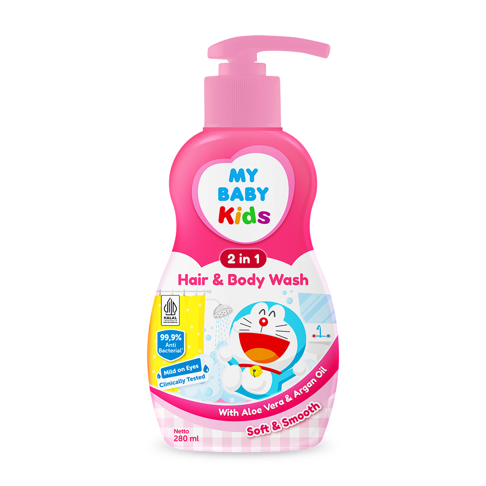 My Baby Kids Body Wash Soft&Smooth Pump 280ML