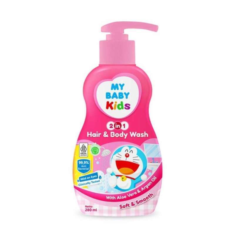 My Baby Kids Shampoo & Conditioner Soft&Smooth Pump 280ML