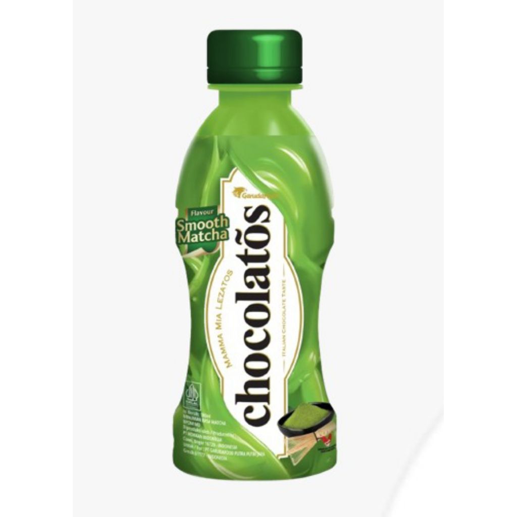 Chocolatos Drink Matcha Btl 190ML