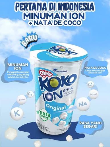Okky Koko ion Drink original 220ML