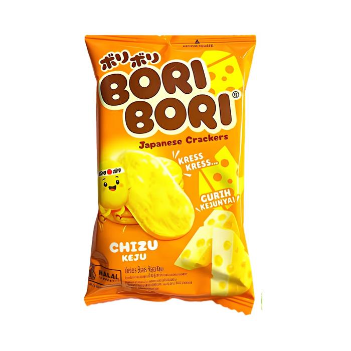 Bori Bori Crackers Keju 8,6GR