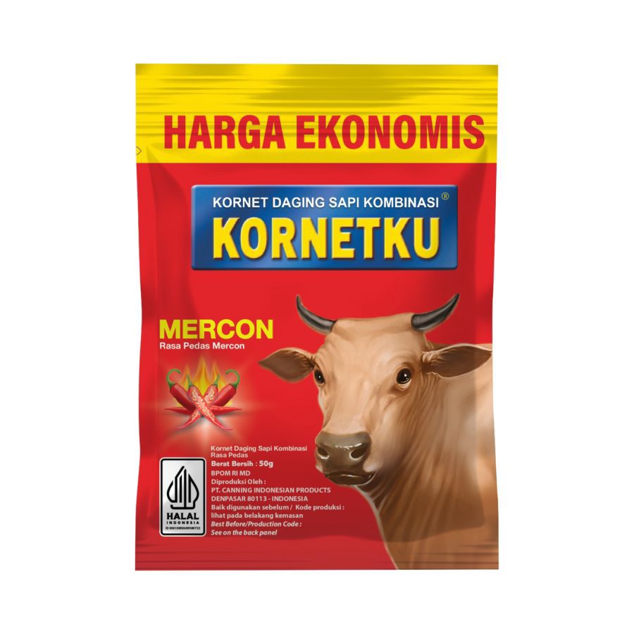 Kornetku Corned Beef Mercon 50GR