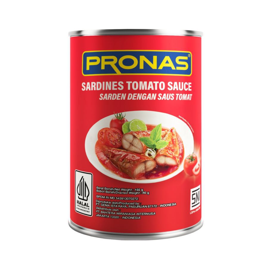 Pronas Sarden Saus Tomat 155GR