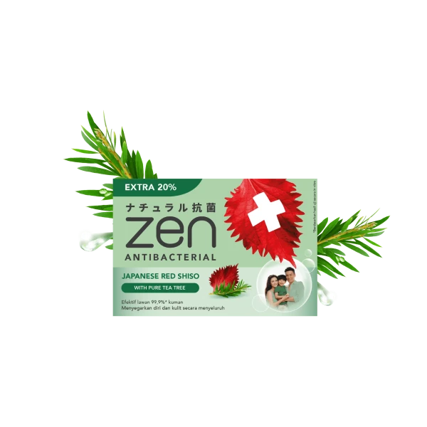 Zen Shiso Bar Soap Tea Tree 3X70GR