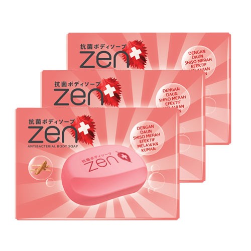 Zen Shiso Bar Soap Sandalwood 3X70GR