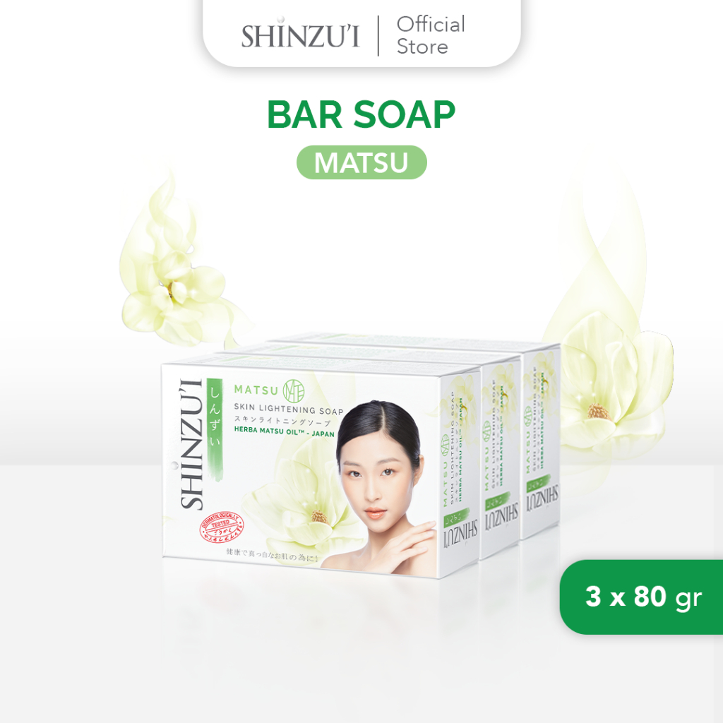 Shinzu'i Bar Soap Matsu 3X60GR