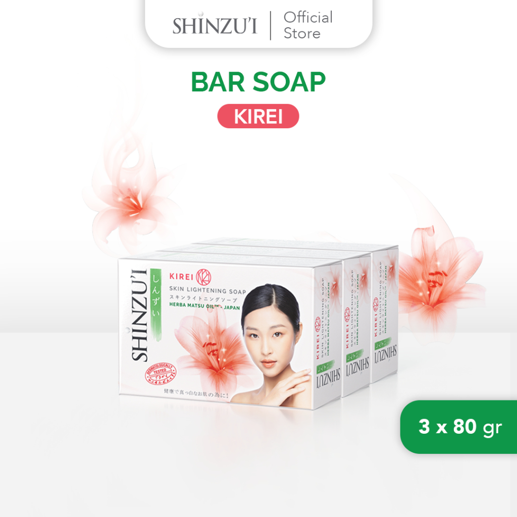 Shinzu'i Bar Soap Kirei 3X60GR