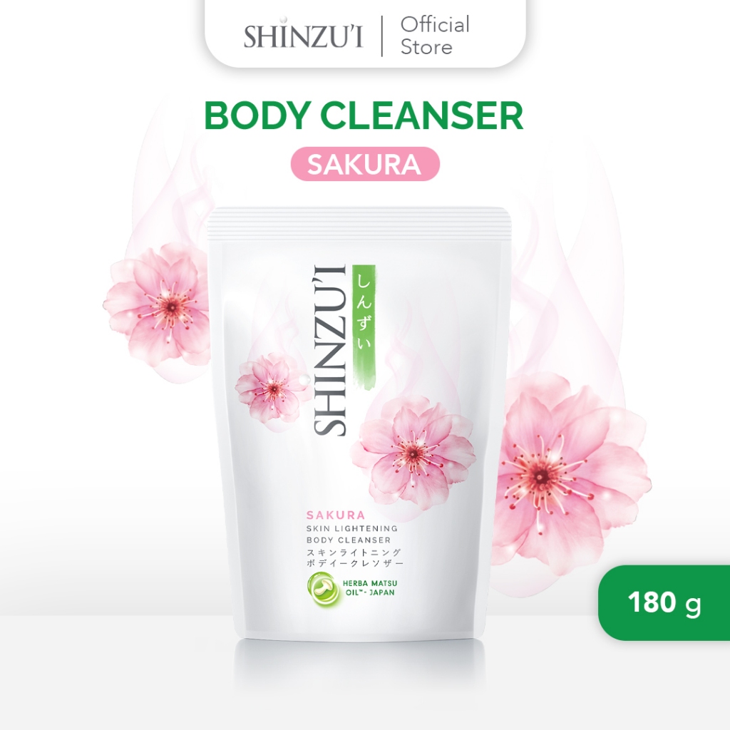 Shinzu'i Body Cleanser Sakura Refill 180GR
