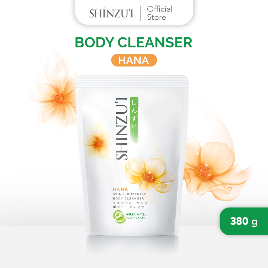 Shinzu'i Body Cleanser Hana Refill 380GR