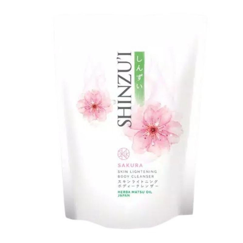 Shinzu'i Body Cleanser Sakura Refill 380GR