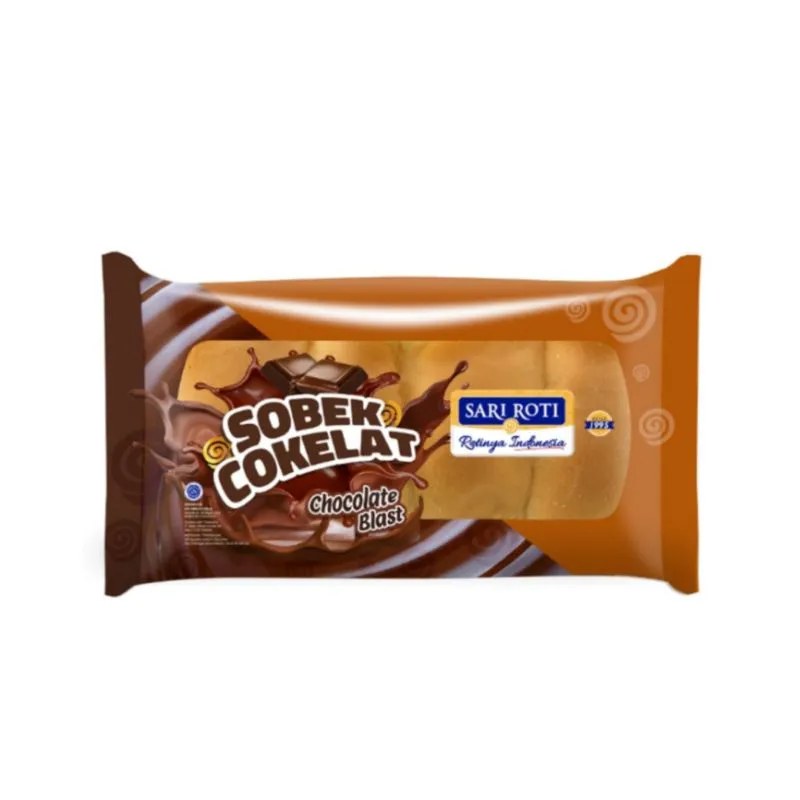 Sari Roti Sobek Coklat-Coklat